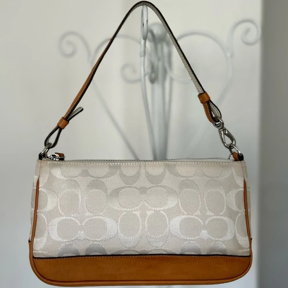Coach 6094 Signature Leather Jacquard Demi - Picture 2 of 15